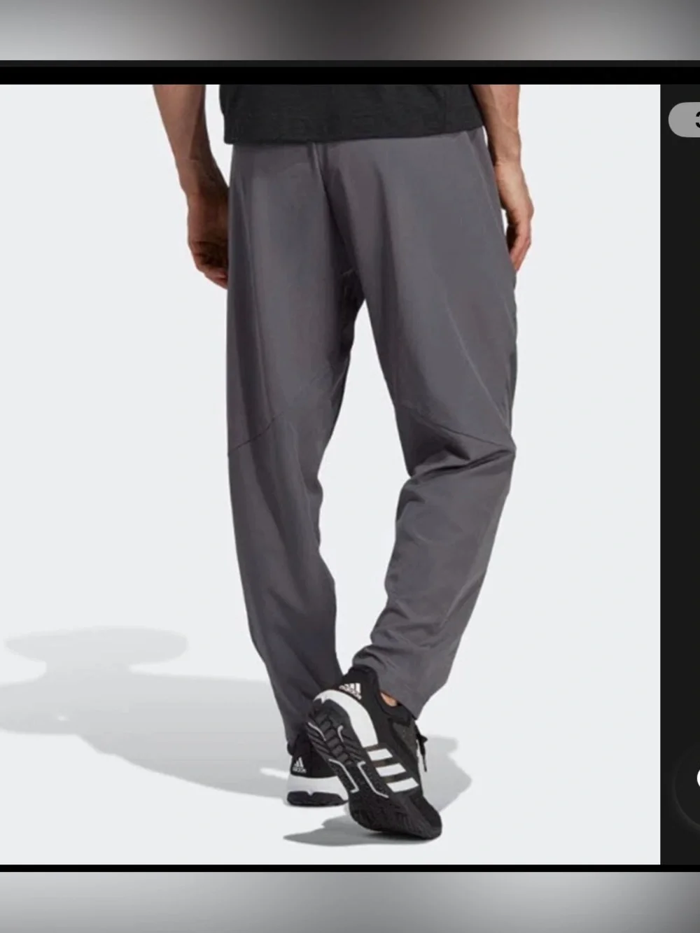 NWT Adidas Aeroready Tapered Leg Full Length Style Training , Large